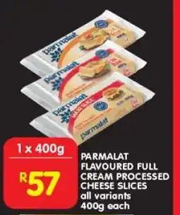 Shoprite PARMALAT FLAVOURED FULL CREAM PROCESSED CHEESE SLICES offer