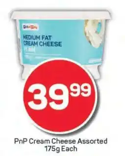 Pick n Pay PnP Cream Cheese Assorted 175g Each offer