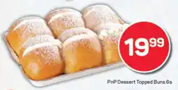 Pick n Pay PnP Dessert Topped Buns 6s offer