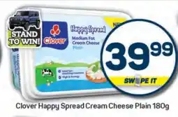 Pick n Pay Clover Happy Spread Cream Cheese Plain 180g offer