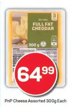 Pick n Pay PnP Cheese Assorted 300g Each offer