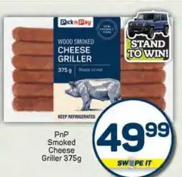 Pick n Pay PnP Smoked Cheese Griller 375g offer