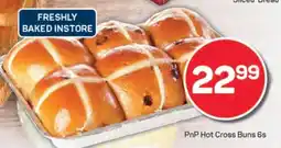 Pick n Pay PnP Hot Cross Buns 6s offer