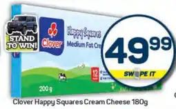 Pick n Pay Clover Happy Squares Cream Cheese 180g offer