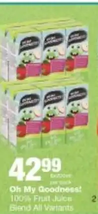Oh My Goodness! 100% Fruit Juice Blend All Variants