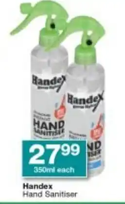 Handex Hand Sanitiser 350ml each