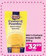 Game Moir's Custard Powder Refill-500g offer