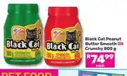 Game Black Cat Peanut Butter Smooth Or Crunchy-800g offer