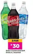 Game Soda-T Carbonated Soft Drink Assorted-For 3 x 2L offer