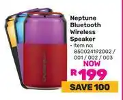 Game Neptune Bluetooth Wireless Speaker (850024192002/001/002/003) offer