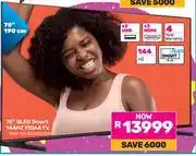 Game Hisense 75 QLED Smart 144Hz Vidaa TV (850029244) offer