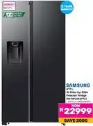 Game Samsung 617L AI Side By Side Freezer/Fridge RS70F65K2FFA (850028159) offer