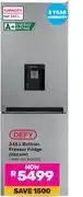 Game Defy 245L Bottom Freezer/Fridge DAC449 (801262) offer