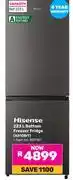Game Hisense 223L Bottom Freezer Fridge H310BIT (829167) offer