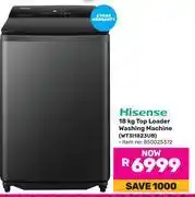 Game Hisense 18Kg Top Loader Washing Machine WT3I1823UB 850025372 offer