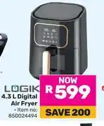Game Logik 4.3L Digital Air Fryer 850024494 offer