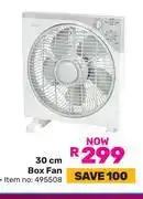 Game Logik 30cm Box Fan 495508 offer