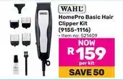 Game Wahl Home Pro Basi Hair Clipper Kit 9155-1116 521409 offer