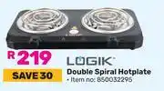 Game Logik Double Spiral Hotplate 850032295 offer