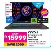 Game MSI Cyborg Intel Core i7 Processor 850038280 offer