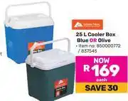 Game Ozark 25Ltr Trail Cooler Box (Blue Or Olive)-Each offer