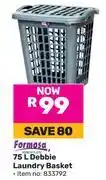 Game Formosa Debbie Laundry Basket-75Ltr offer