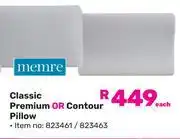 Game Memre Classic Premium Or Contour Pillow-Each offer