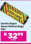 Game Garbie Super Saver Refuse Bags-20s Each offer
