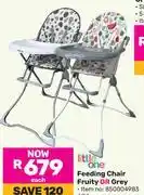 Game Little One Feeding Chair Fruity Or Grey-Each offer