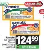 Spar Parmalat Pre Packed Cheese Assorted-800g/850g offer