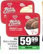 Spar Ola Rich n Creamy Ice Cream-1.8L offer