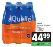 Spar Aquelle Flavoured Sparkling Water Assorted-6 x 500ml Per Pack offer