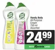 Spar Handy Andy All Purpose Cream-750ml offer