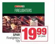 Spar Spar Firelighters-12s offer