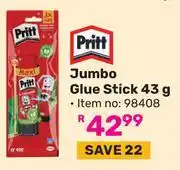 Game Pritt Jumbo Glue Stick 98408-43g offer