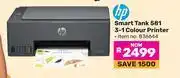 Game HP Smart Tank 581 3 In 1 Colour Printer 836644 offer