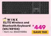Game Winx Elite Wireless & Bluetooth Keyboard WX/KB104 850014886 offer