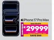 Game Apple iPhone 17 Pro Max offer