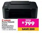 Game Canon Pixma TS3640 Colour Multifunction Inkjet Printer 850021121 offer