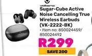 Game Volkano Sugar Cube Active Noise Cancelling True Wireless Earbuds VK-2222-BK 850024459/850024492 offer