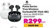Game Volkano Pulse Series True Wireless Earbuds VK-1164-BK 850019303/850019289 offer
