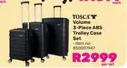 Game Tosca Volume 3 Piece ABS Trolley Case Set 850007947 offer