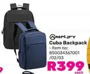 Game Amplify Cuba Backpack 850034367001/02/03 offer