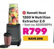 Game Bennett Read 1200W Nutrition Extractor 2.0 850008994 offer
