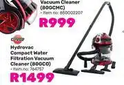 Game Genesis Hydrovac Compact Water Filtration Vacuum Cleaner 80GCO 764757 offer