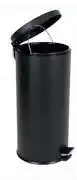Game Mainstays 30Ltr Matt Black Soft Close Pedal Bins 850027501 offer