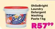 Game Oh So Bright Laundry Detergent Washing Paste-1Kg offer