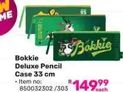 Game Bokkie Deluxe Pencil Case 33cm 850032302/303 offer