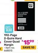Game Pen + Gear 192 Page 2 Quire Hard Cover Quad Margin 668513 offer