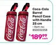 Game Coca Cola Barrel Pencil Case With Handle 25cm 850032258 offer